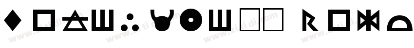 FenwickW00 Regular R字体转换